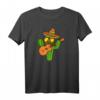 Lustiges Kaktus Mexiko T-Shirt mit Gitarre & Sombrero – Perfektes Geschenk für Cinco de Mayo & Mexiko-Fans