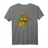 Lustiges Kaktus Mexiko T-Shirt mit Gitarre & Sombrero – Perfektes Geschenk für Cinco de Mayo & Mexiko-Fans