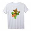 Lustiges Kaktus Mexiko T-Shirt mit Gitarre & Sombrero – Perfektes Geschenk für Cinco de Mayo & Mexiko-Fans