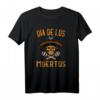 Mexikanisches Totenkopf T-Shirt für Día de Los Muertos – Buntes Festtagsdesign für Familie, Halloween & Karneval