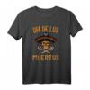 Mexikanisches Totenkopf T-Shirt für Día de Los Muertos – Buntes Festtagsdesign für Familie, Halloween & Karneval