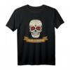 Dia de los Muertos Sugar Skull Halloween Mexiko Kostüm T-Shirt - Buntes Festtags-Shirt für Feiern, Partys und als Geschenk