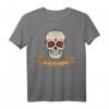 Dia de los Muertos Sugar Skull Halloween Mexiko Kostüm T-Shirt - Buntes Festtags-Shirt für Feiern, Partys und als Geschenk