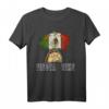Mexiko Fiesta Time T-Shirt - Taco, Nacho & Flagge Geschenk für Party, Urlaub & Festival-Liebhaber