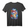 Halloween La Calavera Catrina Mexiko Candy Sugar Skull Frau T-Shirt – Lustiges Kostüm für Halloween-Partys & Día de los Muertos