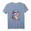 Halloween La Calavera Catrina Mexiko Candy Sugar Skull Frau T-Shirt – Lustiges Kostüm für Halloween-Partys & Día de los Muertos