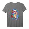 Halloween La Calavera Catrina Mexiko Candy Sugar Skull Frau T-Shirt – Lustiges Kostüm für Halloween-Partys & Día de los Muertos