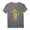 Mexiko Mexikanische Flagge - Latino Mexiko Kaktus T-Shirt für Fans der mexikanischen Kultur, Küche & Flagge