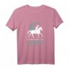 Limitierte Pferde T-Shirt Reitsport Geschenk – And into the Forest I Go, perfektes Outfit & Geschenk für Reiter, Pferdeliebhaber & Naturfans