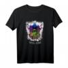 Open Mind - Pilze T-Shirt mit bunten Magic Mushrooms – Perfektes Festival-Outfit für Goa, Psytrance, Techno & Minimal Fans, Geschenk zu Weihnachten & Geburtstag