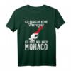 Monegassische Flagge T-Shirt | Monaco Urlaub & Souvenir | Geschenk für Monaco Fans & Liebhaber