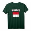Monaco T-Shirt mit Flaggen Motiv – Stolz auf dein Heimatland bei Nationalfeiertag & Sportturnieren