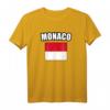 Monaco T-Shirt mit Flaggen Motiv – Stolz auf dein Heimatland bei Nationalfeiertag & Sportturnieren