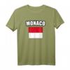 Monaco T-Shirt mit Flaggen Motiv – Stolz auf dein Heimatland bei Nationalfeiertag & Sportturnieren