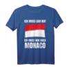 Ich Muss Gar Nix! - Ich Muss Nur Nach Monaco T-Shirt für Urlaubsglück und Reisevorfreude