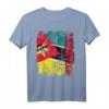 MOSAMBIK Flagge T-Shirt für Damen, Herren und Kinder – Klassisch geschnitten, langlebig mit doppelt genähtem Saum