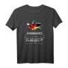 Deutschland und Mosambik doppelte Staatsbürgerschaft T-Shirt - Lustiges Geschenk für doppelt Staatsbürger, Freunde & Familie