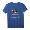 Deutschland und Mosambik doppelte Staatsbürgerschaft T-Shirt - Lustiges Geschenk für doppelt Staatsbürger, Freunde & Familie
