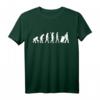 Evolution Müllmann T-Shirt – Humorvolles Berufsmotiv für Müllwerker und Müllmänner mit Mülltonne