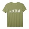 Evolution Müllmann T-Shirt – Humorvolles Berufsmotiv für Müllwerker und Müllmänner mit Mülltonne