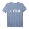 Evolution Müllmann T-Shirt – Humorvolles Berufsmotiv für Müllwerker und Müllmänner mit Mülltonne