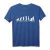 Evolution Müllmann T-Shirt – Humorvolles Berufsmotiv für Müllwerker und Müllmänner mit Mülltonne