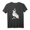 Korean Finger Heart Pansexuell LGBTQ T-Shirt - Unterstütze sexuelle Vielfalt & K-pop Kultur