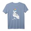 Korean Finger Heart Pansexuell LGBTQ T-Shirt - Unterstütze sexuelle Vielfalt & K-pop Kultur