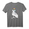 Korean Finger Heart Pansexuell LGBTQ T-Shirt - Unterstütze sexuelle Vielfalt & K-pop Kultur