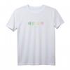 KPop-Musik Popmusik koreanische Pop-Regenbogen Schrift T-Shirt – Perfektes Geschenk für KPop-Fans und Koreanische Musikliebhaber