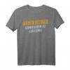 Außer Betrieb Geduldsfaden ist Gerissen Sarkasmus Humor T-Shirt – Lustiges Geschenk für Freunde, Familie & Kollegen zum Geburtstag, Weihnachten & mehr