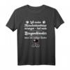 Menschenkenntnis Hunde Besitzer Geschenk - Neufundländer T-Shirt mit humorvollem Spruch für Hundeliebhaber