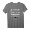 Menschenkenntnis Hunde Besitzer Geschenk - Neufundländer T-Shirt mit humorvollem Spruch für Hundeliebhaber