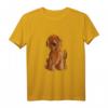 Brauner Cartoon Neufundländer T-Shirt für Hundefreunde – Lustiges Hundemotiv für Hundehalter, Kinder, Damen & Herren, ideales Geschenk zu Geburtstag & Weihnachten