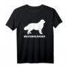 Neufundländer T-Shirt für Hundeliebhaber - Silhouette Design, ideal für Spaziergänge, Tricks & Hundeliebhaber Geschenke