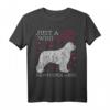 Neufundländer T-Shirt - Klassisch geschnitten, doppelt genähter Saum, ideales Geschenk für Hundeliebhaber