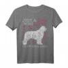 Neufundländer T-Shirt - Klassisch geschnitten, doppelt genähter Saum, ideales Geschenk für Hundeliebhaber