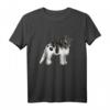 Schwarz Weißer Neufundländer oder Landseer Hund T-Shirt – Lustiges Hundemotiv für Hundeliebhaber, Herrchen & Frauchen, perfekt als Geschenk zu Geburtstag & Weihnachten
