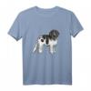 Schwarz Weißer Neufundländer oder Landseer Hund T-Shirt – Lustiges Hundemotiv für Hundeliebhaber, Herrchen & Frauchen, perfekt als Geschenk zu Geburtstag & Weihnachten