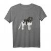 Schwarz Weißer Neufundländer oder Landseer Hund T-Shirt – Lustiges Hundemotiv für Hundeliebhaber, Herrchen & Frauchen, perfekt als Geschenk zu Geburtstag & Weihnachten