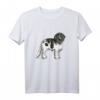 Schwarz Weißer Neufundländer oder Landseer Hund T-Shirt – Lustiges Hundemotiv für Hundeliebhaber, Herrchen & Frauchen, perfekt als Geschenk zu Geburtstag & Weihnachten