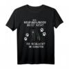 Mein Neufundländer beißt nicht er schluckt im Ganzen T-Shirt - Lustiges Hundemotiv für Neufundländer Fans & Hundeliebhaber