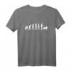 Evolution Neufundländer T-Shirt für Hundebesitzer – Klassisch geschnitten, doppelt genähter Saum, perfekt für Hundeliebhaber