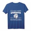 Alle sind gleich - Damen Herren Neufundländer Geschenk T-Shirt für Hunde Fans, Geburtstag & Weihnachten
