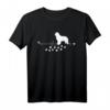 Neufundländer Hund Herzschlag Geschenk T-Shirt – Lustiges Hundemotiv für Hundeliebhaber, Fans & Tierfreunde zum Geburtstag, Gedenktag & Alltag