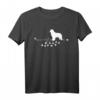 Neufundländer Hund Herzschlag Geschenk T-Shirt – Lustiges Hundemotiv für Hundeliebhaber, Fans & Tierfreunde zum Geburtstag, Gedenktag & Alltag