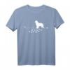 Neufundländer Hund Herzschlag Geschenk T-Shirt – Lustiges Hundemotiv für Hundeliebhaber, Fans & Tierfreunde zum Geburtstag, Gedenktag & Alltag