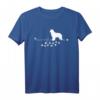 Neufundländer Hund Herzschlag Geschenk T-Shirt – Lustiges Hundemotiv für Hundeliebhaber, Fans & Tierfreunde zum Geburtstag, Gedenktag & Alltag