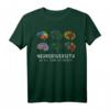 Neurodiversität Gehirn T-Shirt – Wir alle denken anders, Bewusstsein für Vielfalt und Inklusion