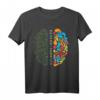 Neurodiversität T-Shirt – Vielfalt feiern und Autismus-Bewusstsein fördern, mit Gehirn-Design